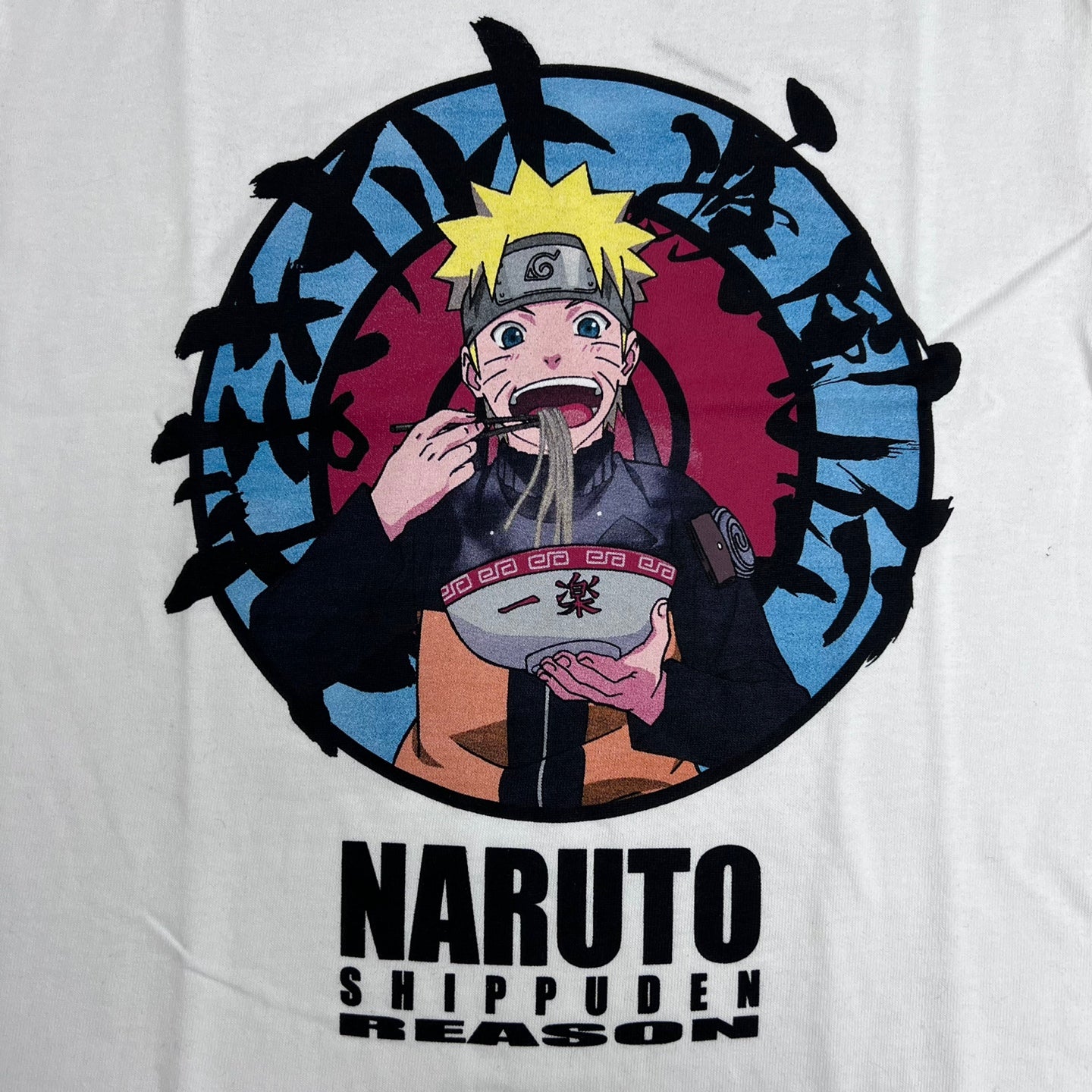 REASON Men Naruto Noodles T-Shirt