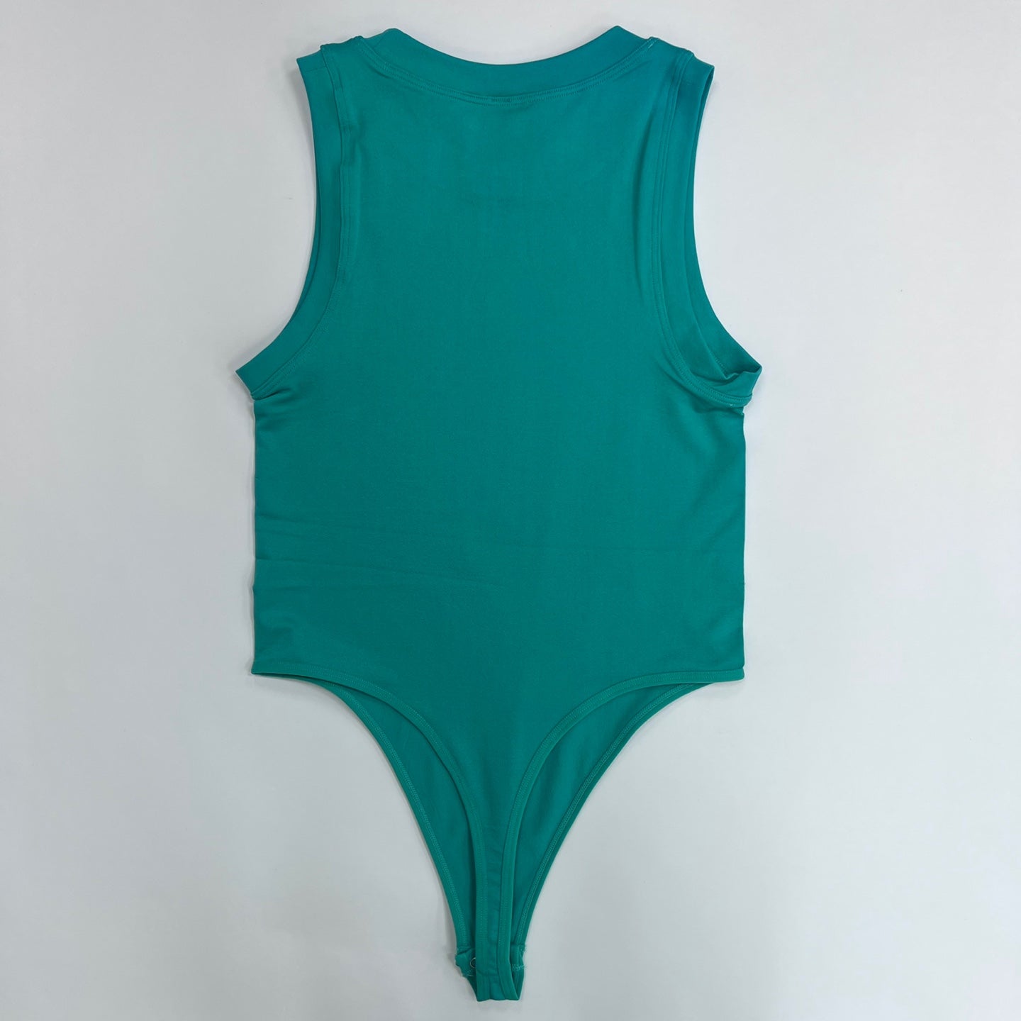 Women's Round Neckline Sleeveless Fitted Bodysuit – K MOMO