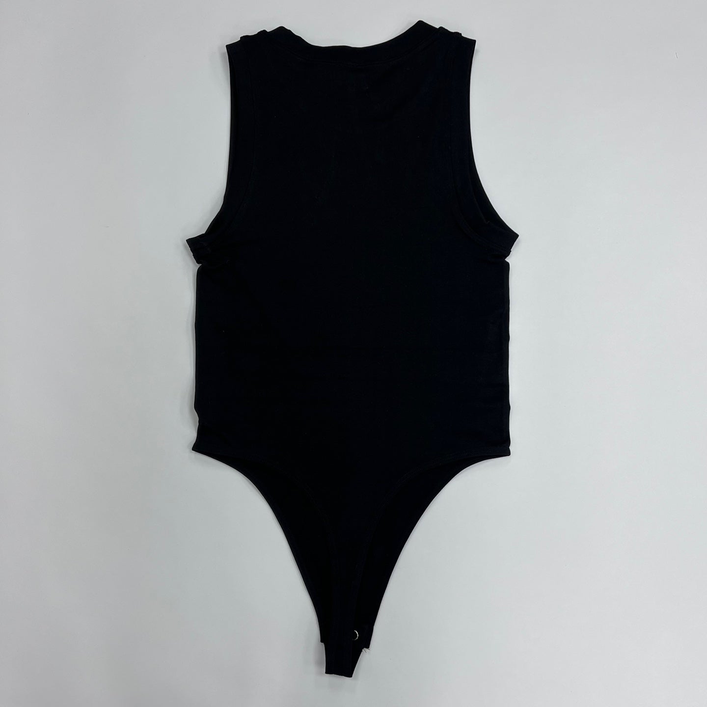 Ladies Sleeveless Bodysuit - Black & White
