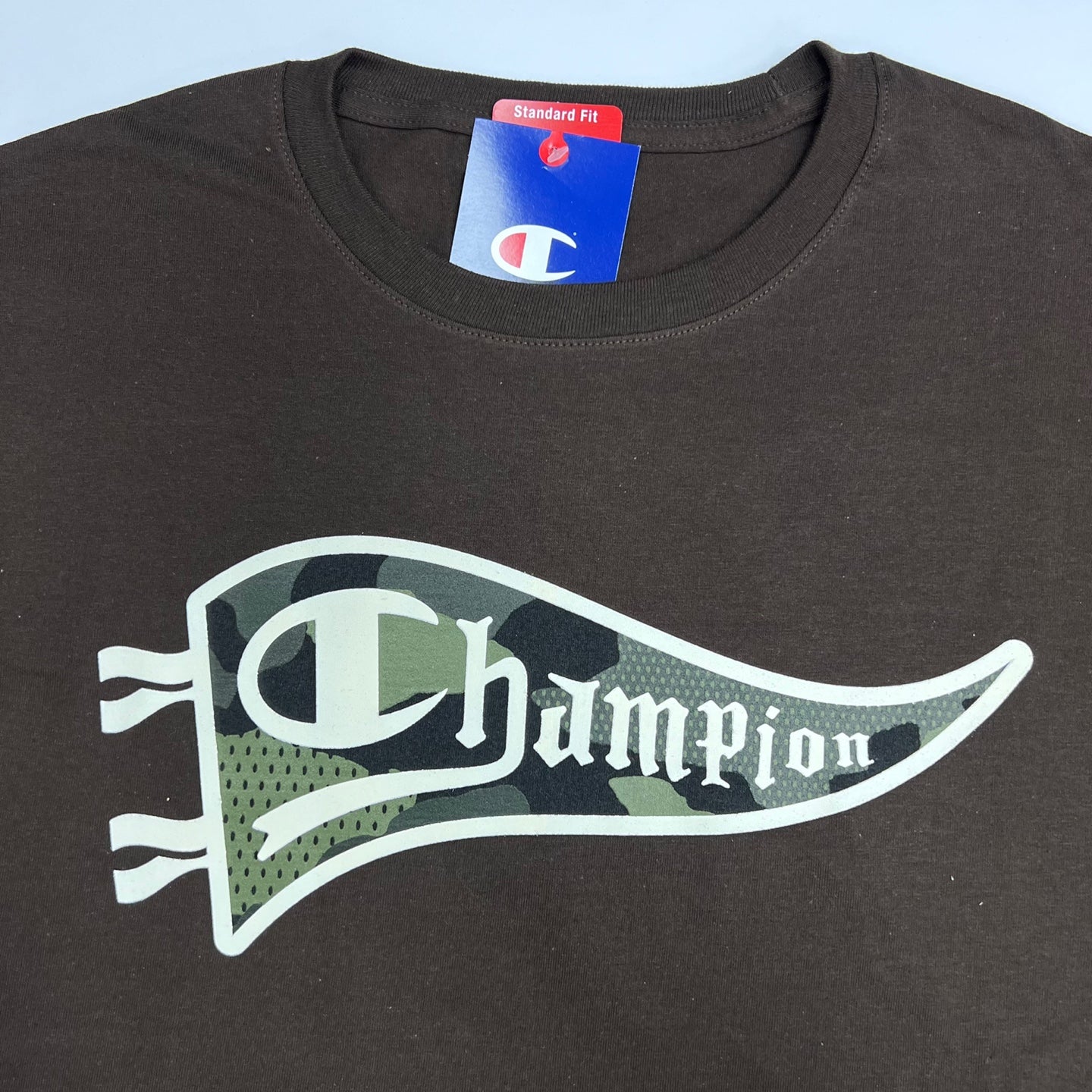 Patchwork Pennant Classic MOMO Graphic Tee, – K Champion