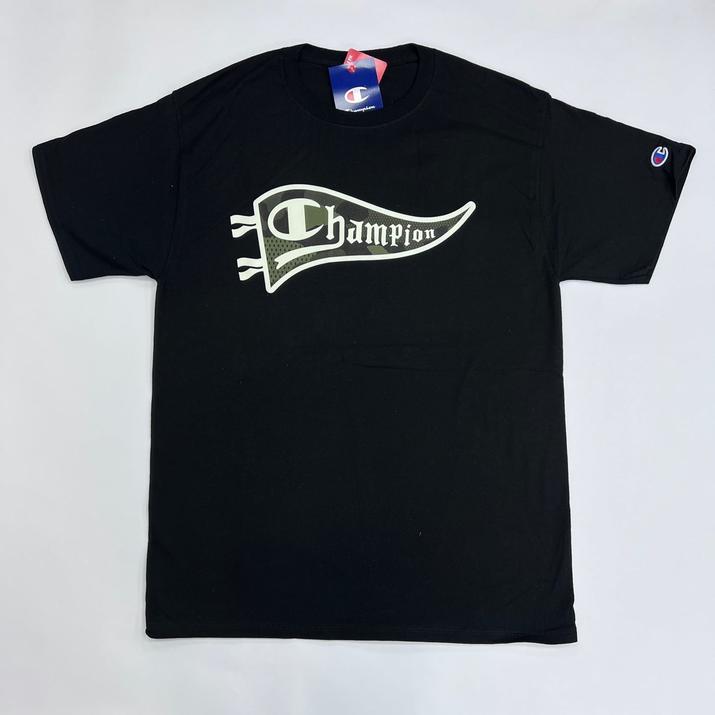 Champion Classic Graphic Tee, Patchwork Pennant