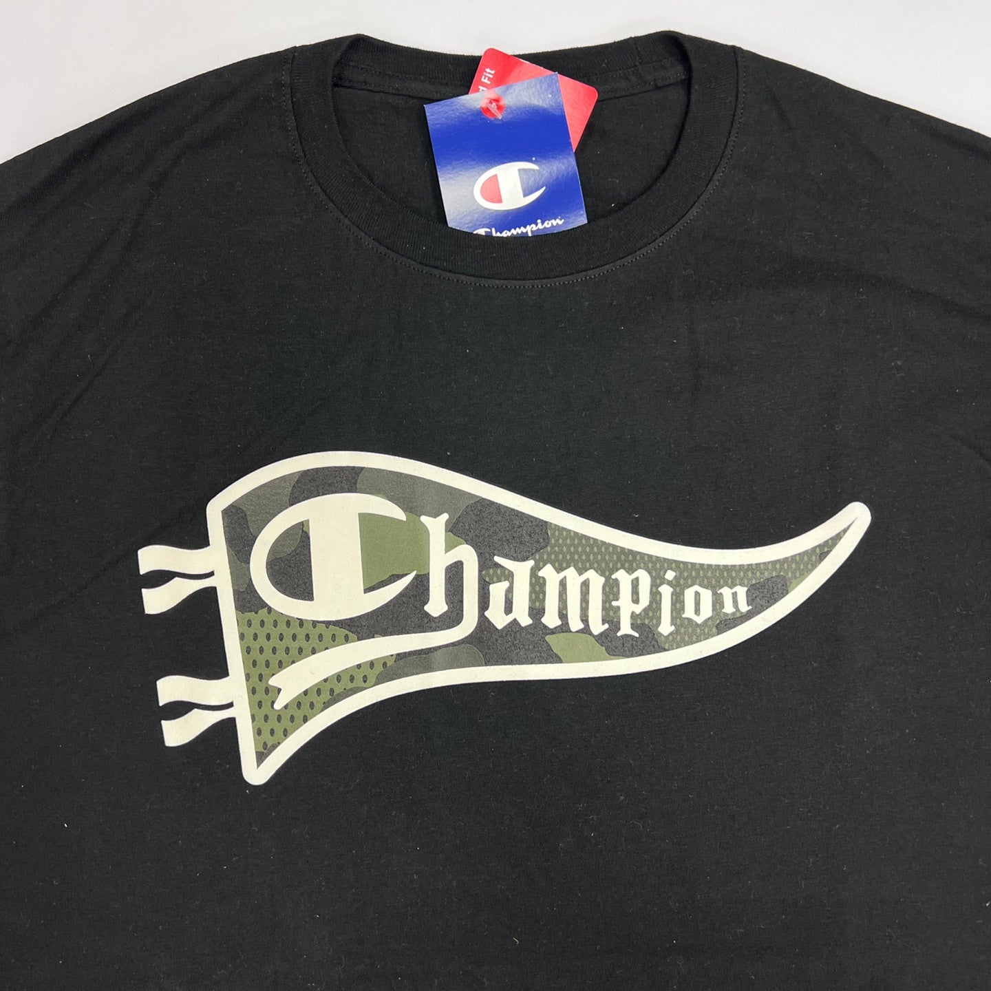 Champion Classic Graphic Tee, Patchwork Pennant