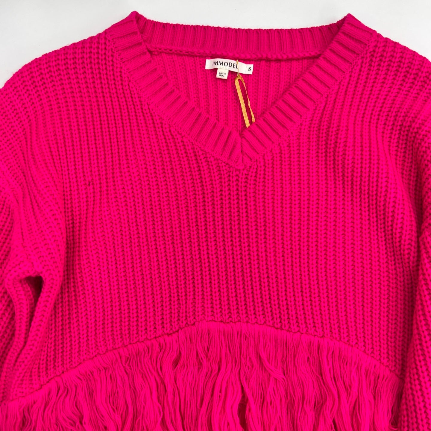 Women's Knit V-neck Sweater