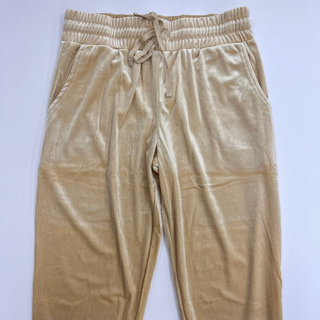 Women's Velour Jogger Sweatpants with Pockets