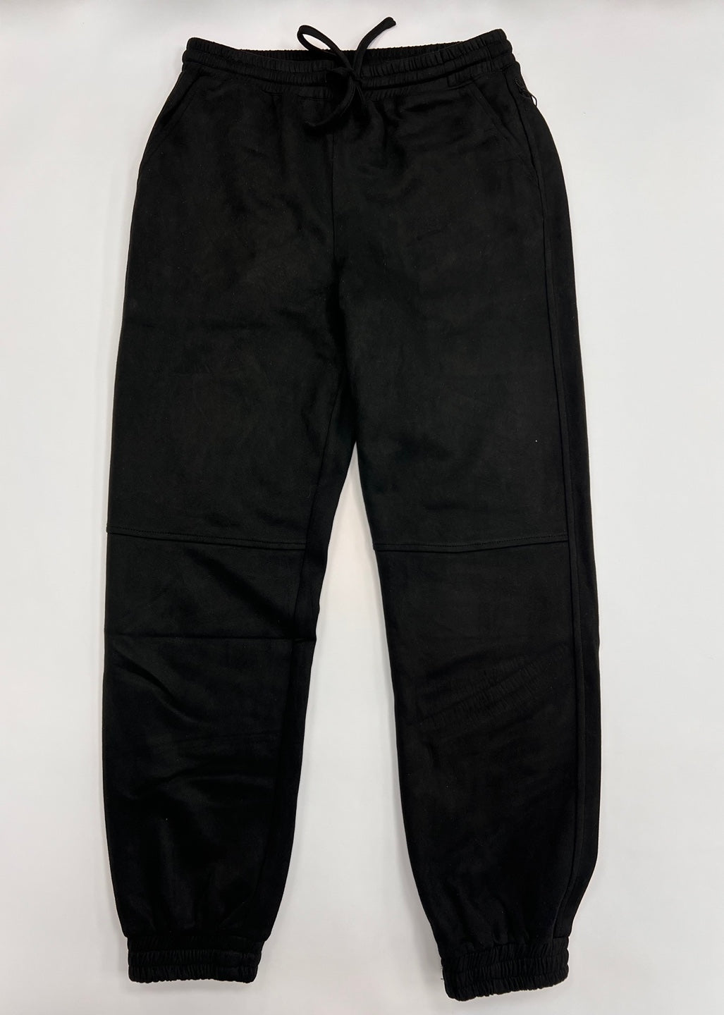 Women's Suede Jogger Pants COGNAC / S