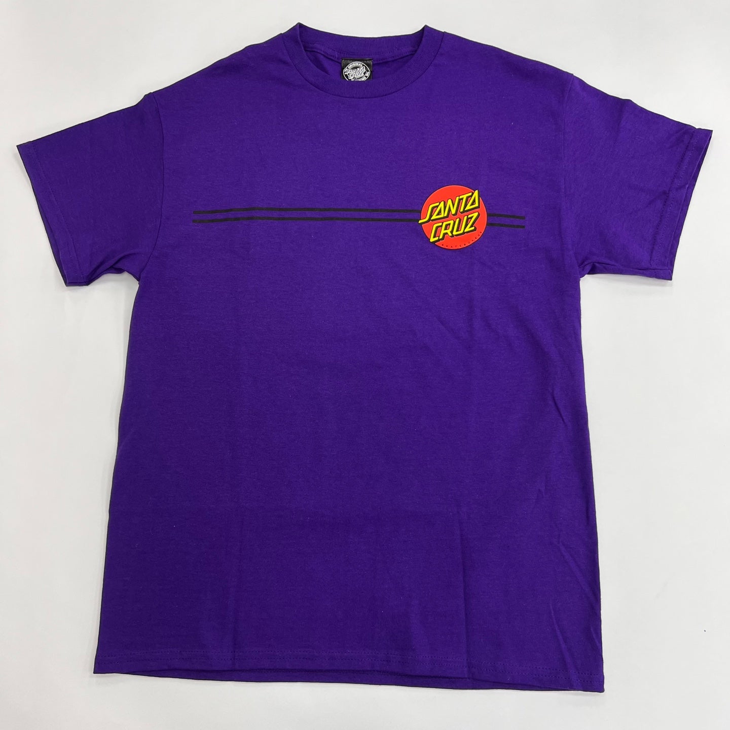Santa Cruz Skateboards Classic Dot T-Shirt - Purple
