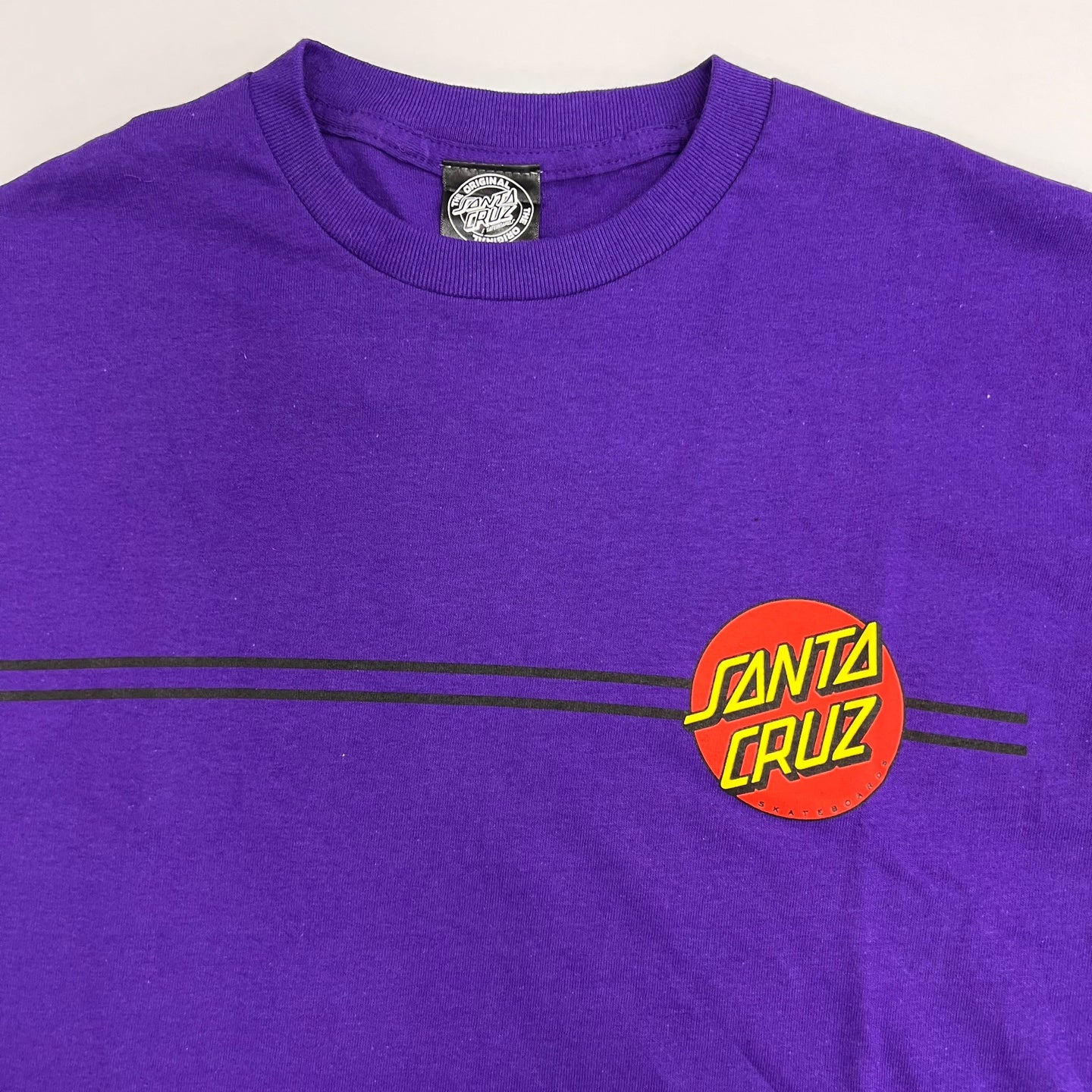 Santa Cruz Skateboards Classic Dot T-Shirt - Purple