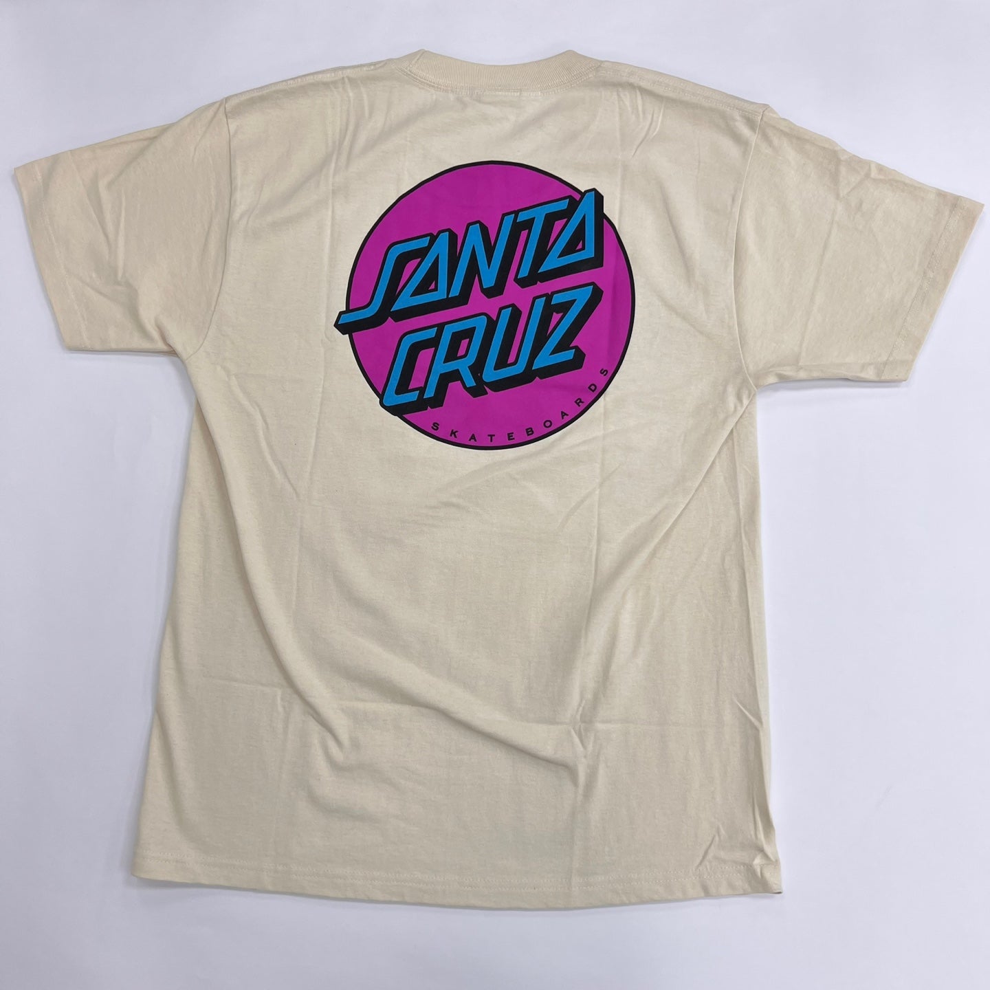 Santa Cruz Skateboards Classic Dot T-Shirt - Cream