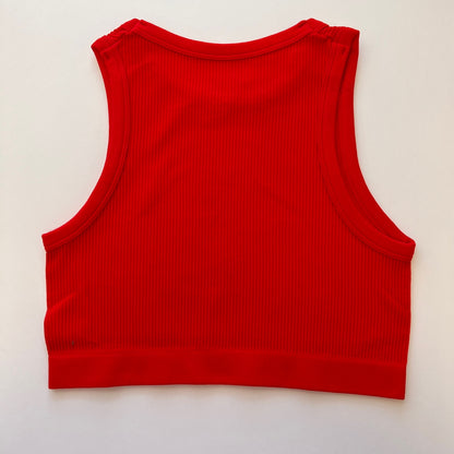 Women's Crop Ribbed Top