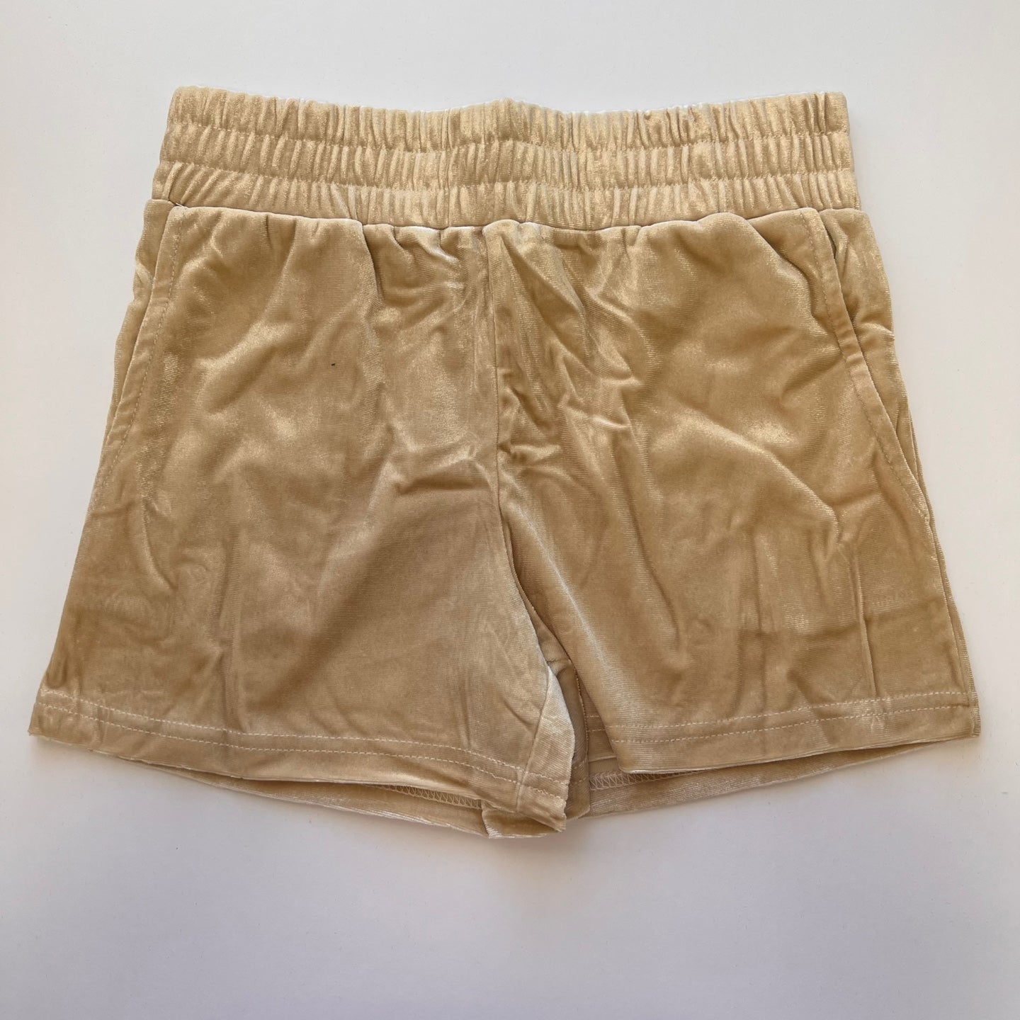 Women's Velour Shorts with Pockets