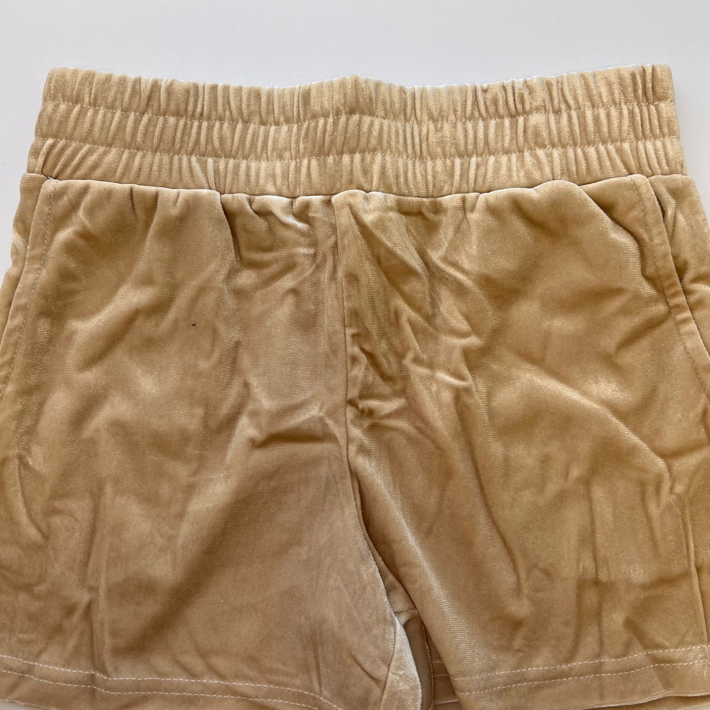 Women's Velour Shorts with Pockets