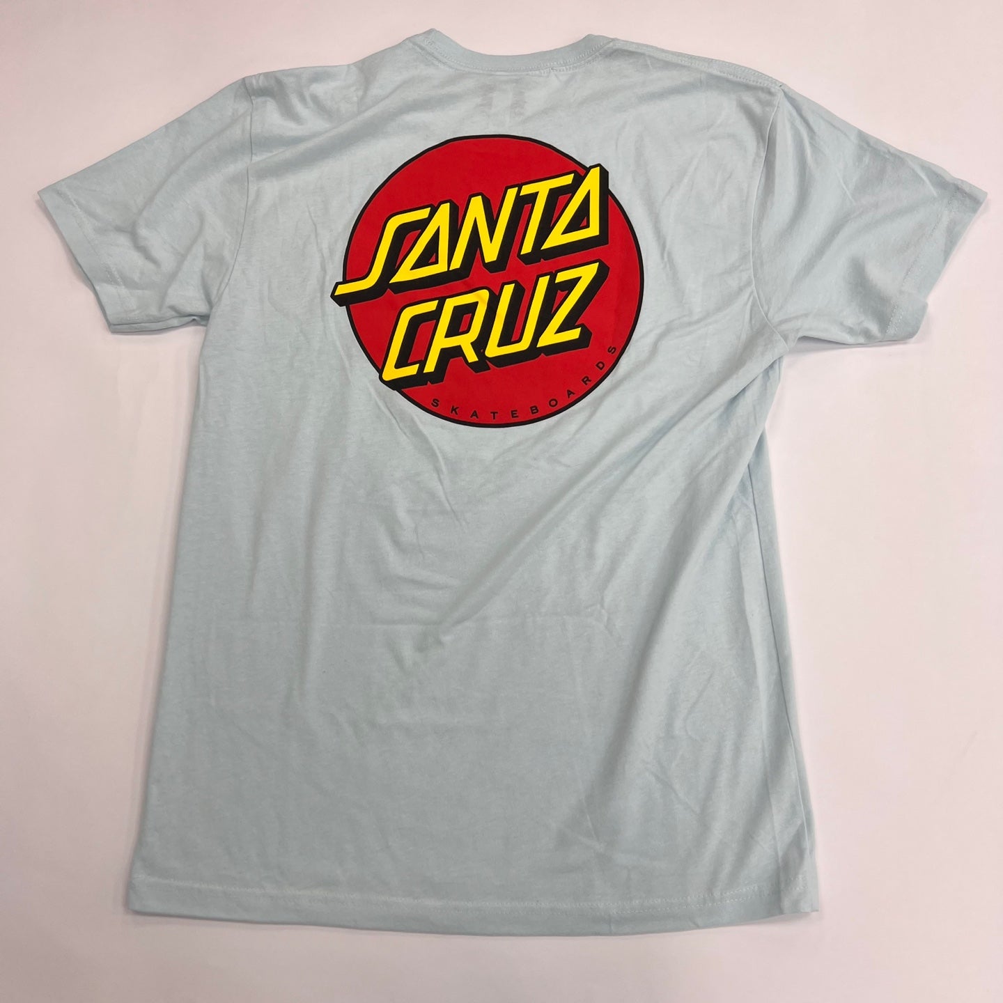 Santa Cruz Other Dot Short Sleeve Men's T-shirt - Baby Blue