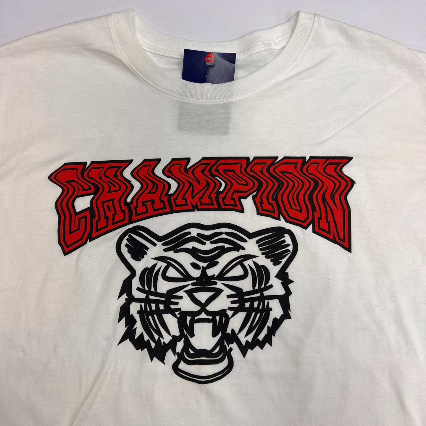 Champion Roaring Mascot Graphic T-Shirt