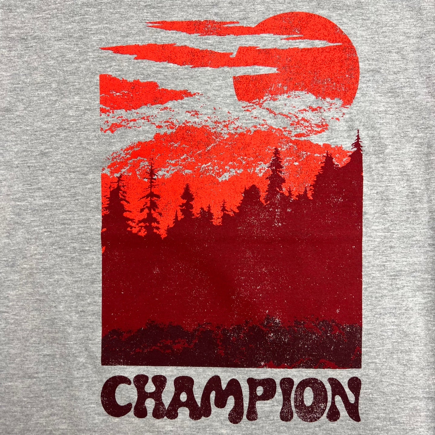 Champion Classic Tee, Mountains Graphic