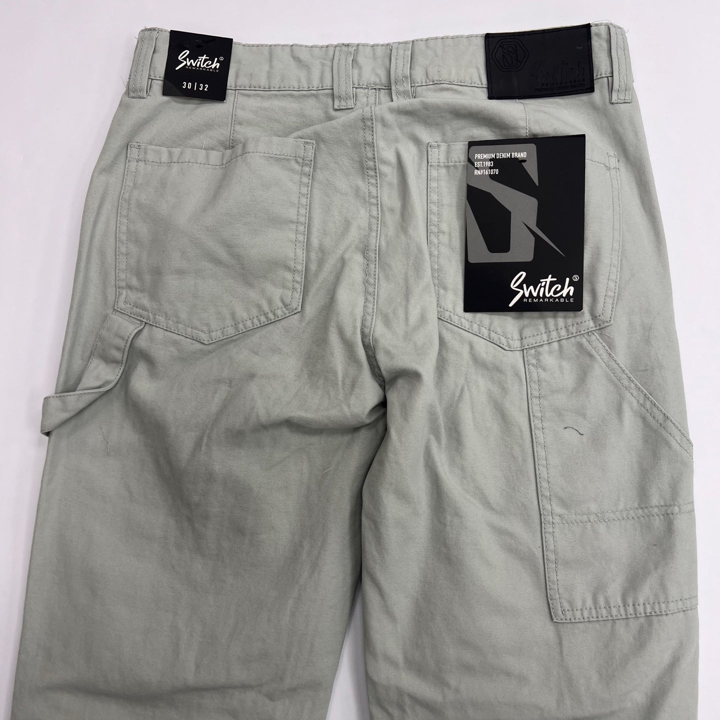 SWITCH Over Dyed Canvas Cargo Pants
