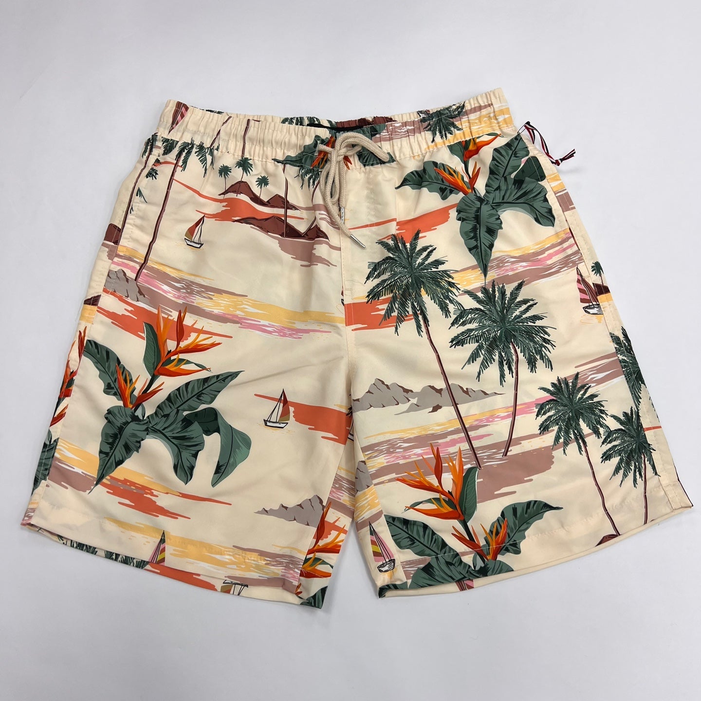 SWTICH Summer Vacation Graphic Print Shorts