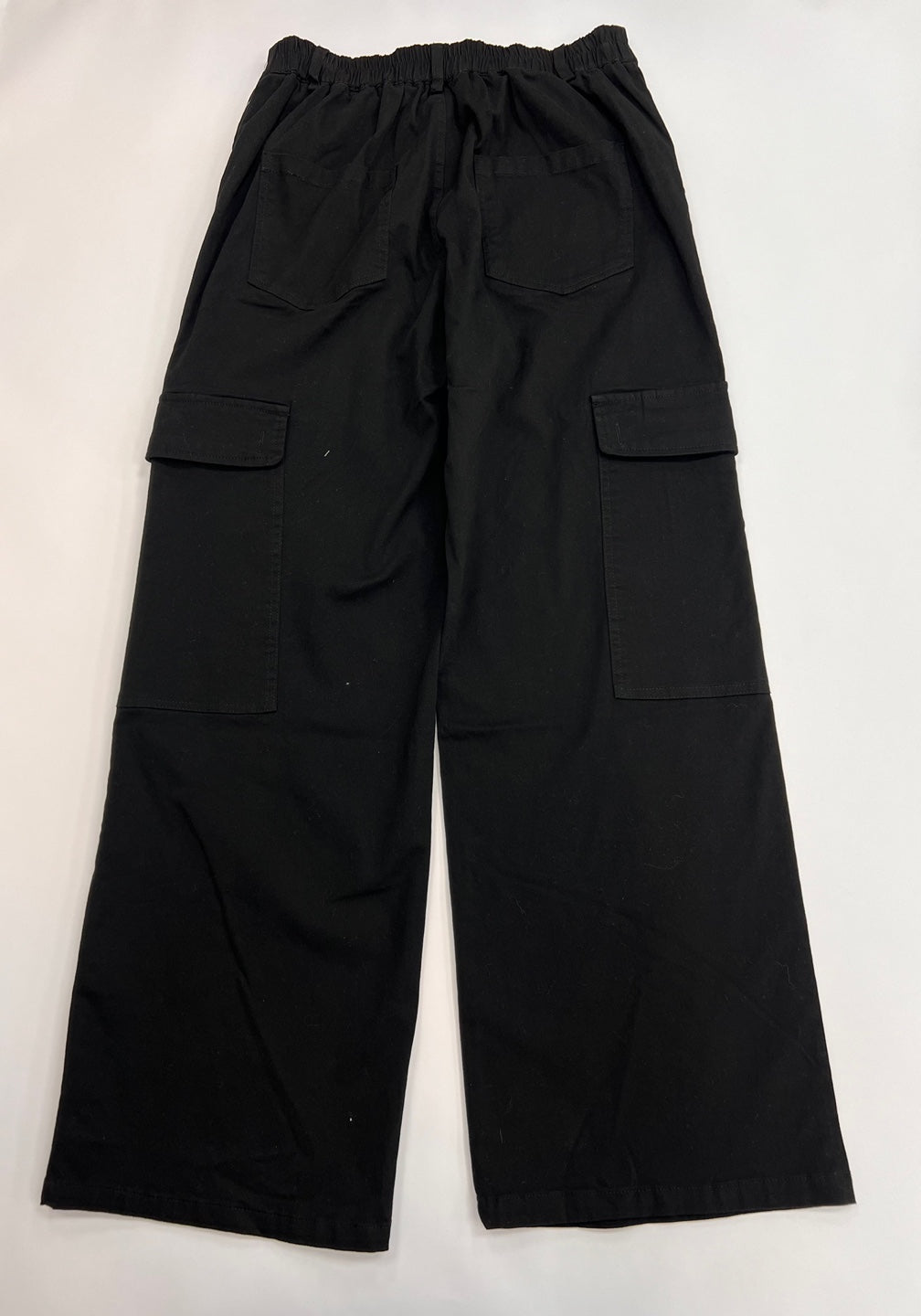 Women's Twill Wide Pants with Pockets