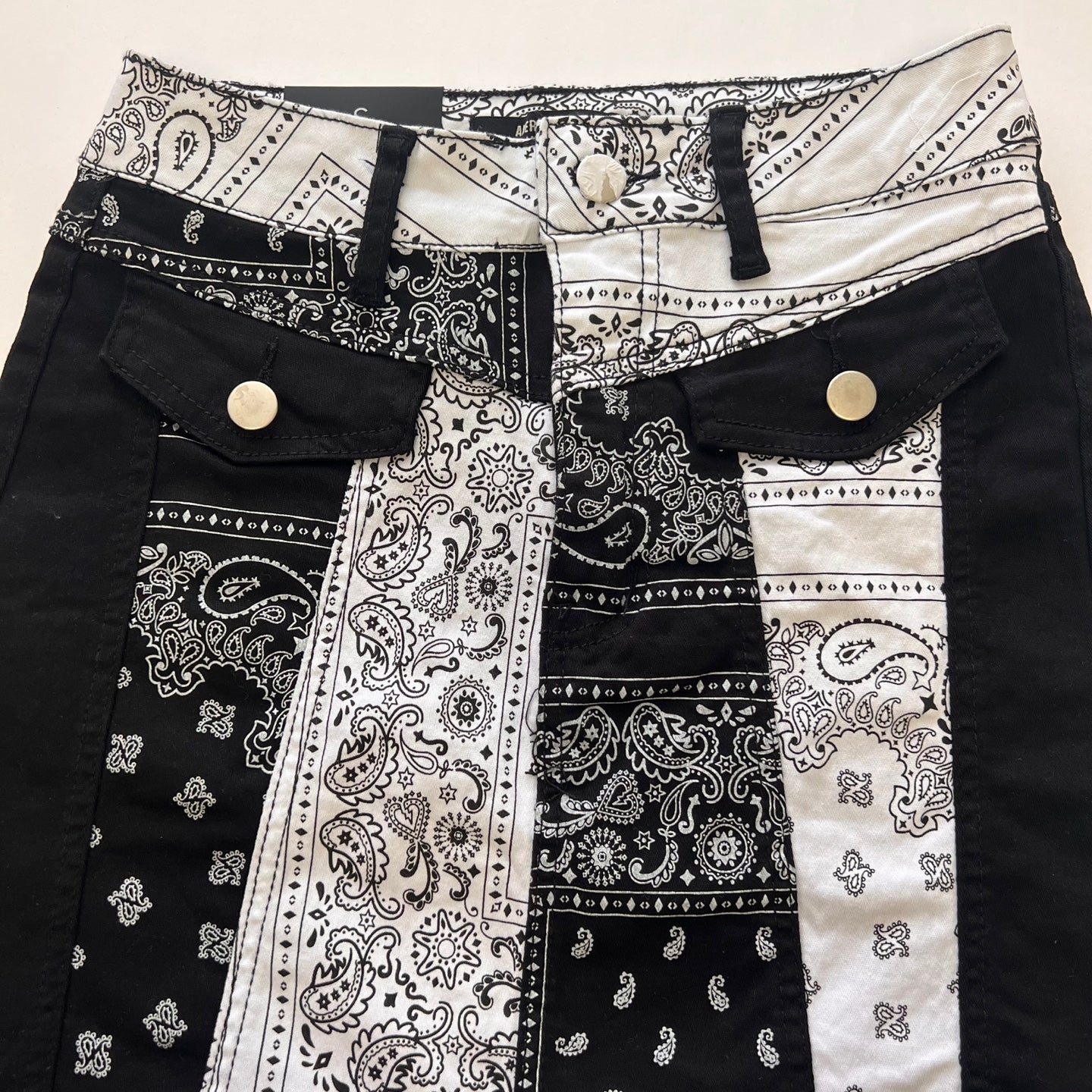 Paisely Graphic Print Skirts