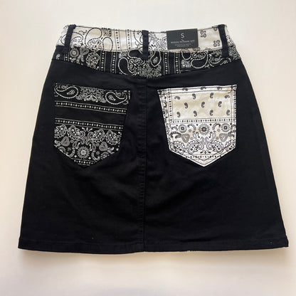 Paisely Graphic Print Skirts