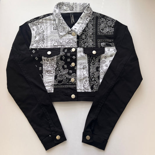 Paisely Graphic Print Jacket