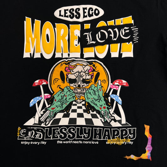 SMOKE RISE Less Ego More Love T-Shirt