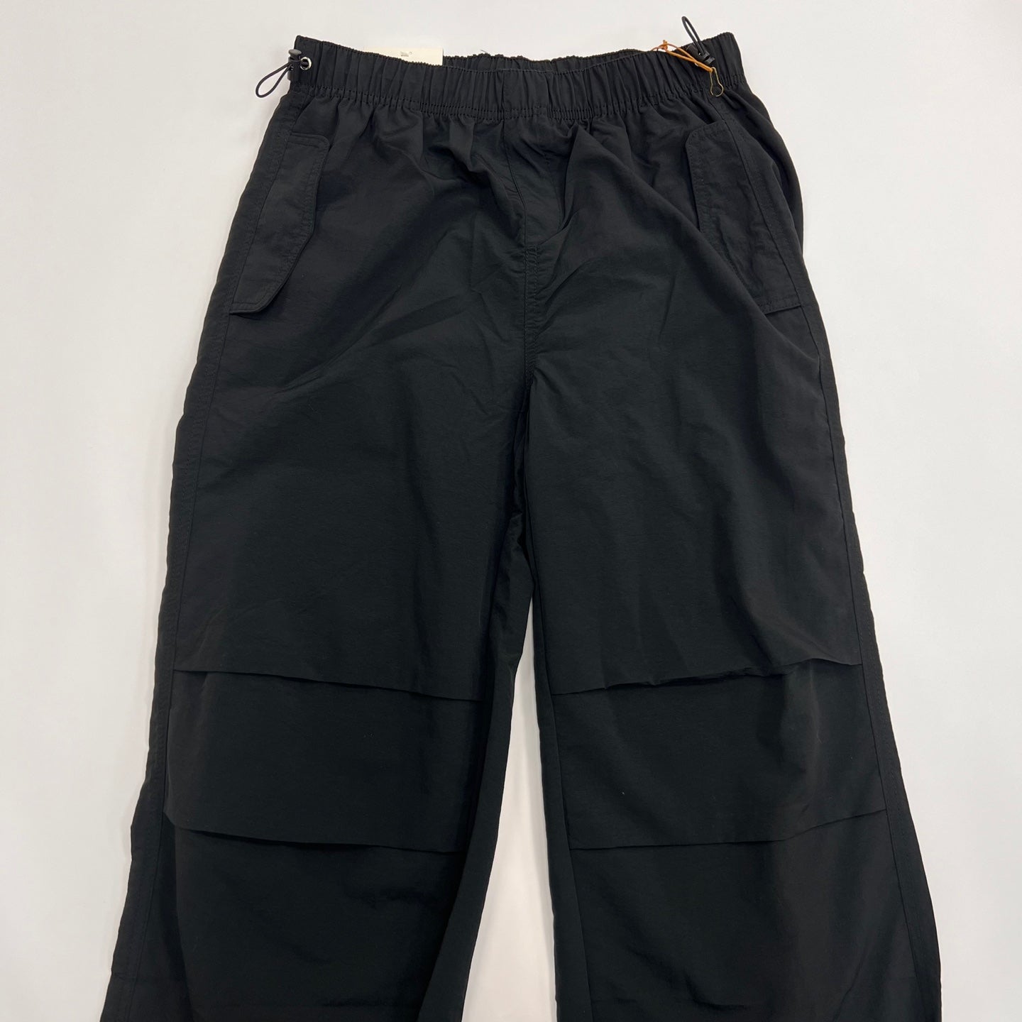 Women's Solid Nylon Parachute Pants