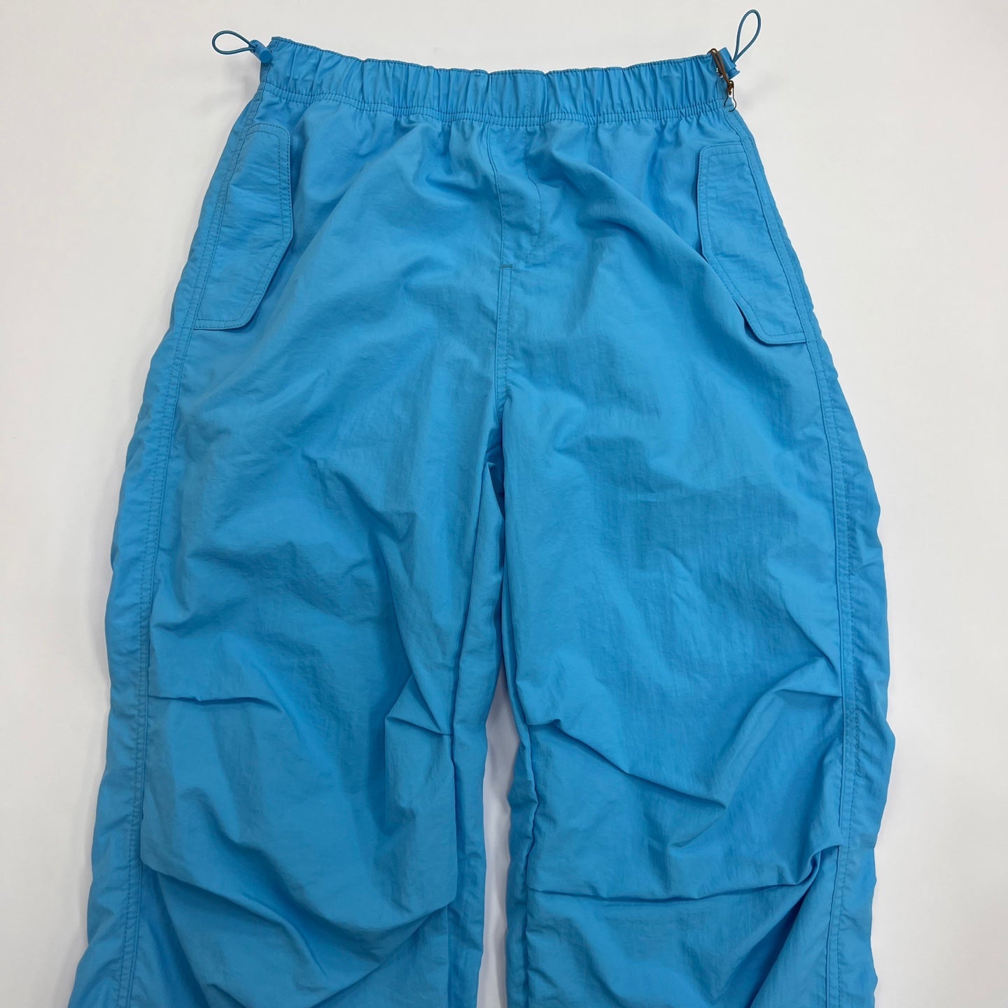 Women's Solid Nylon Parachute Pants