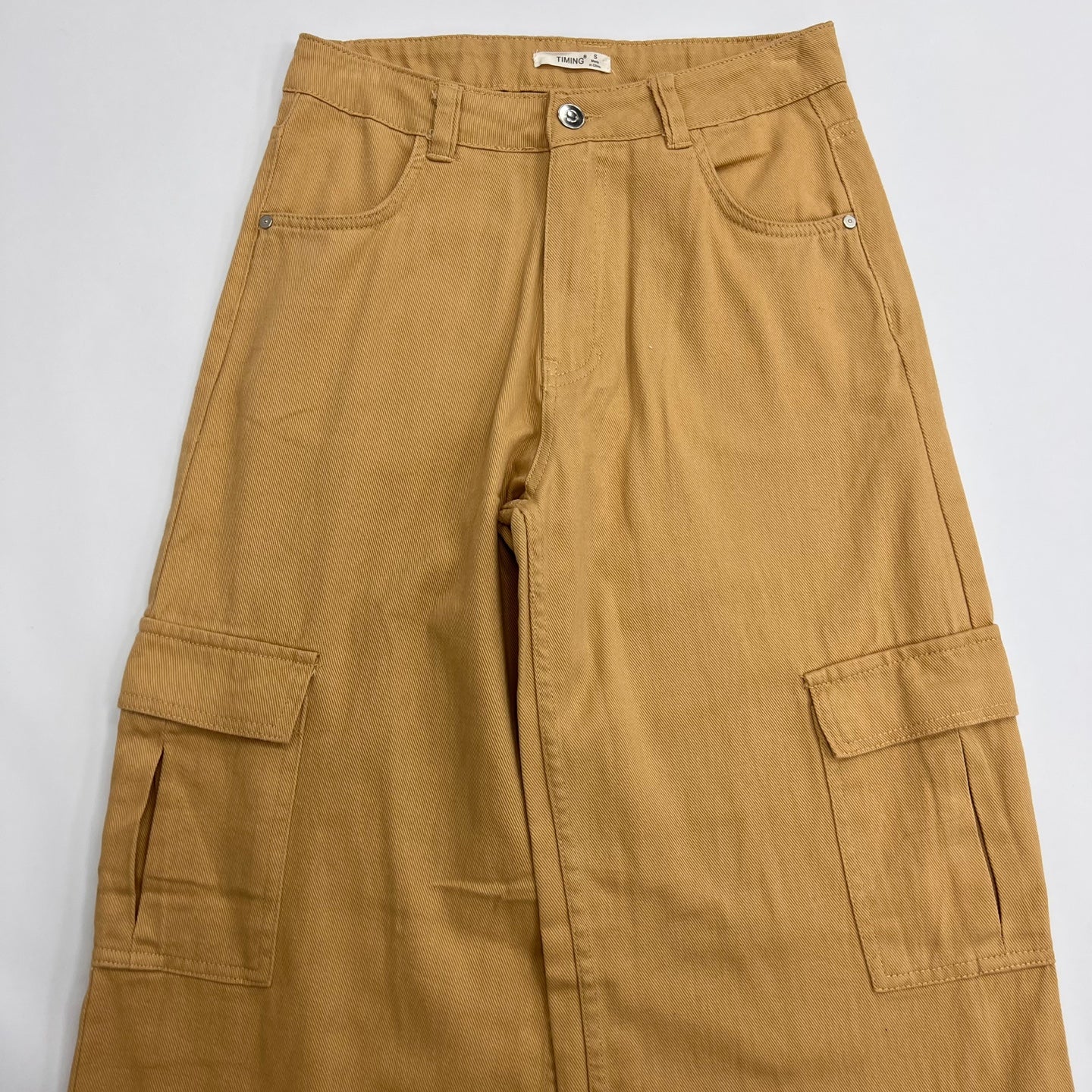 Women's Cargo Highwaisted Denim Pants