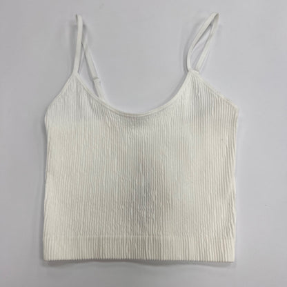 Women's Waffle Cami Crop Top