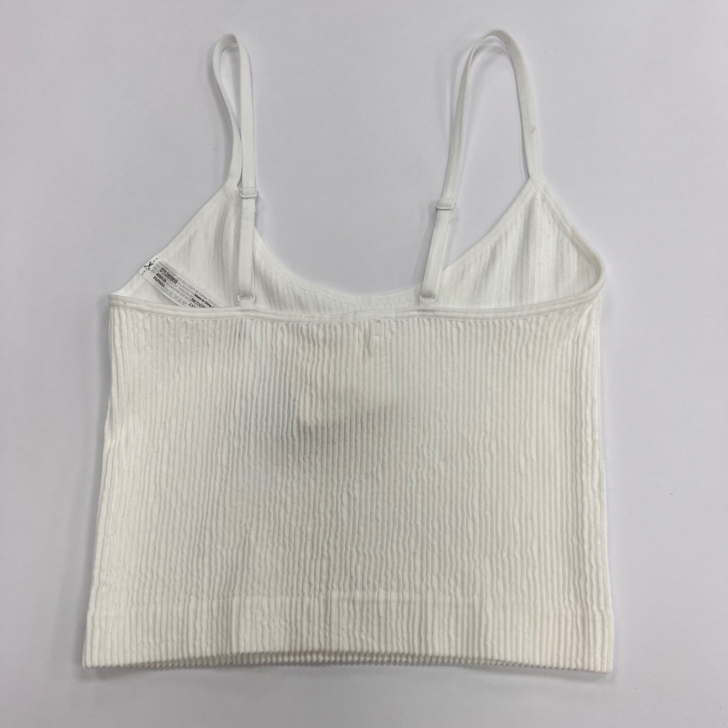 Women's Waffle Cami Crop Top