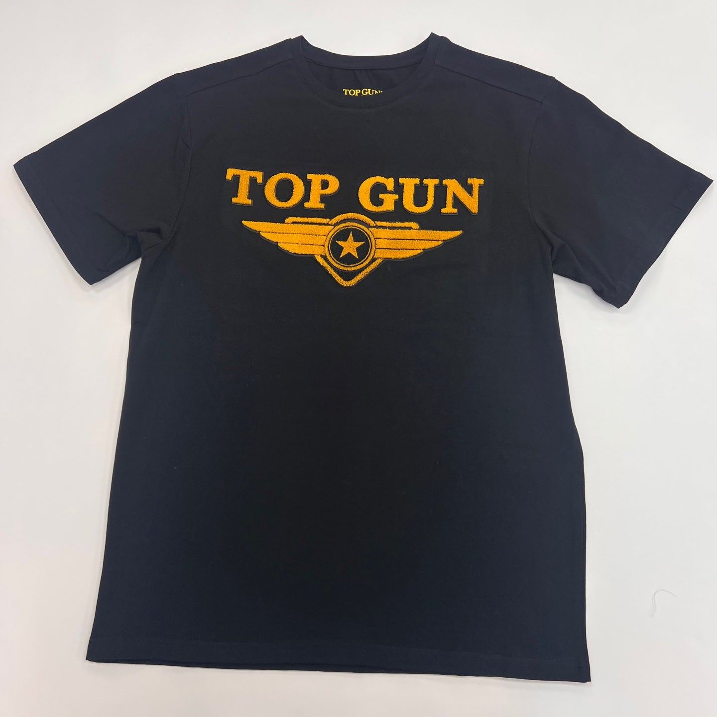 Top Gun Chenille Graphic Patch Print T-Shirt
