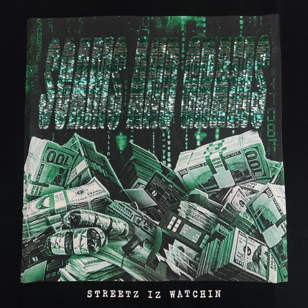 Streetz Iz Watchin Money Graphic Tee