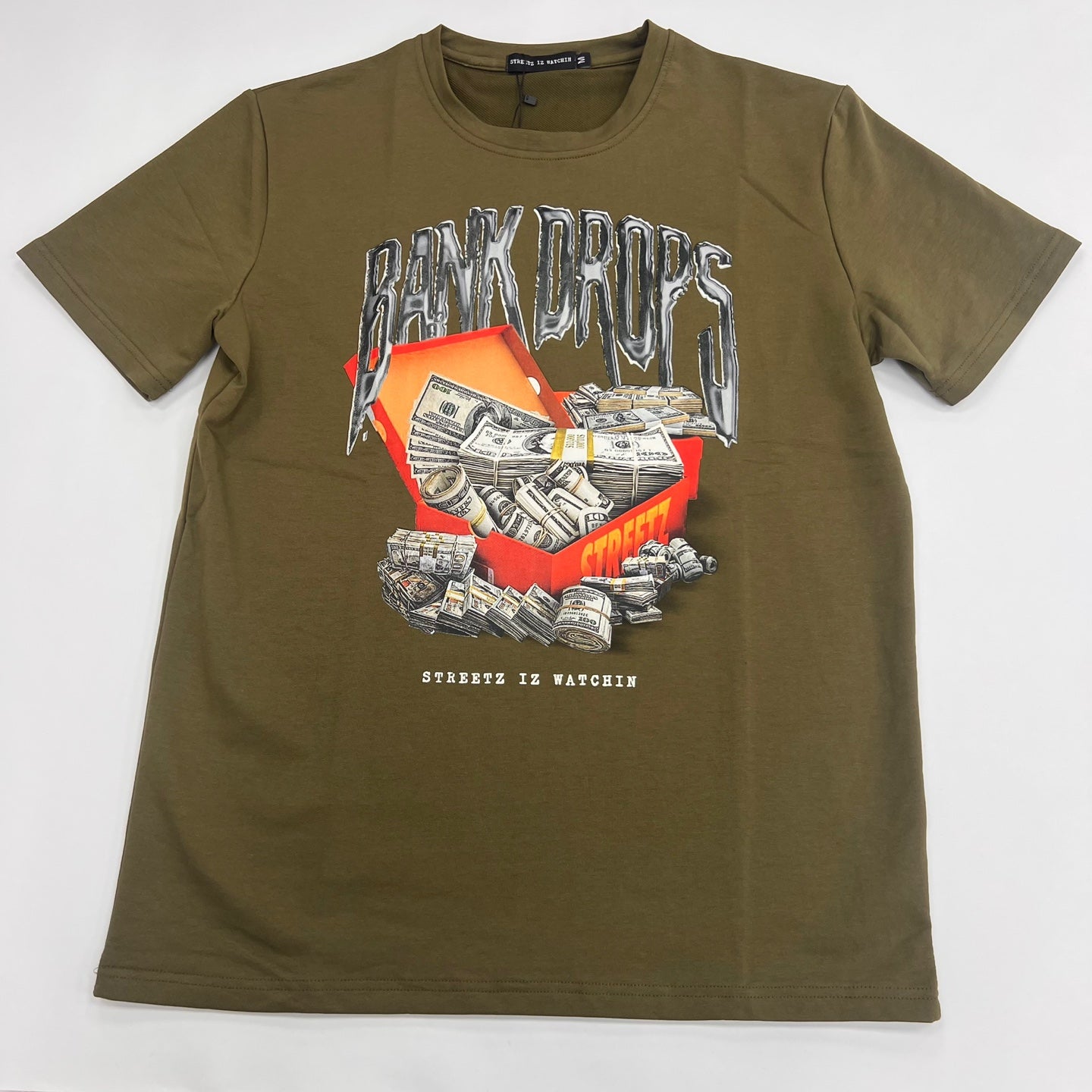 Streetz Iz Watchin Bank Drops Graphic T-Shirt