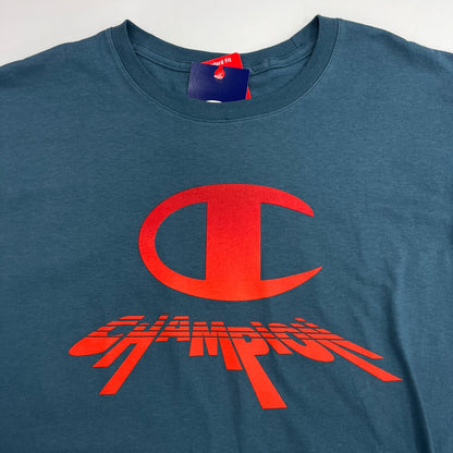 Champion Logo Typographic T-Shirt