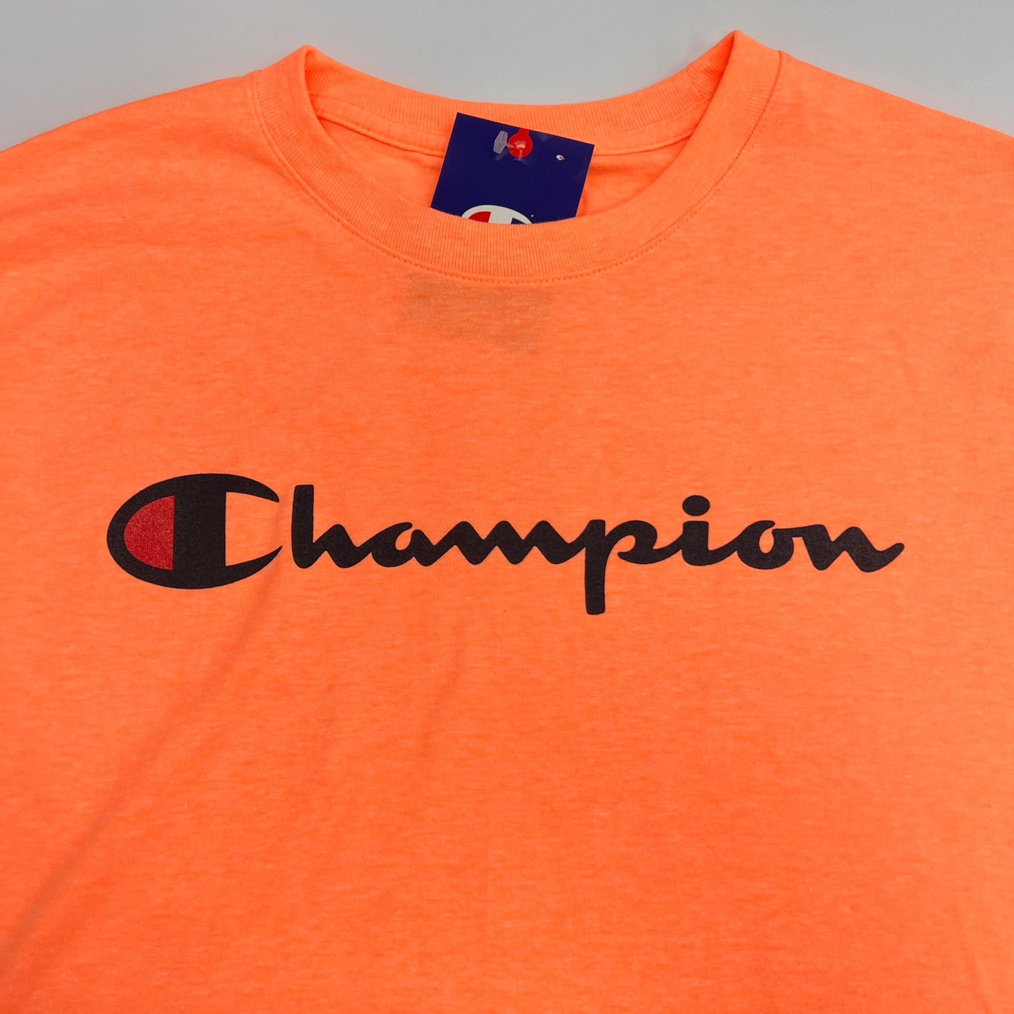 Champion Neon Orange Short Sleeve T-Shirt