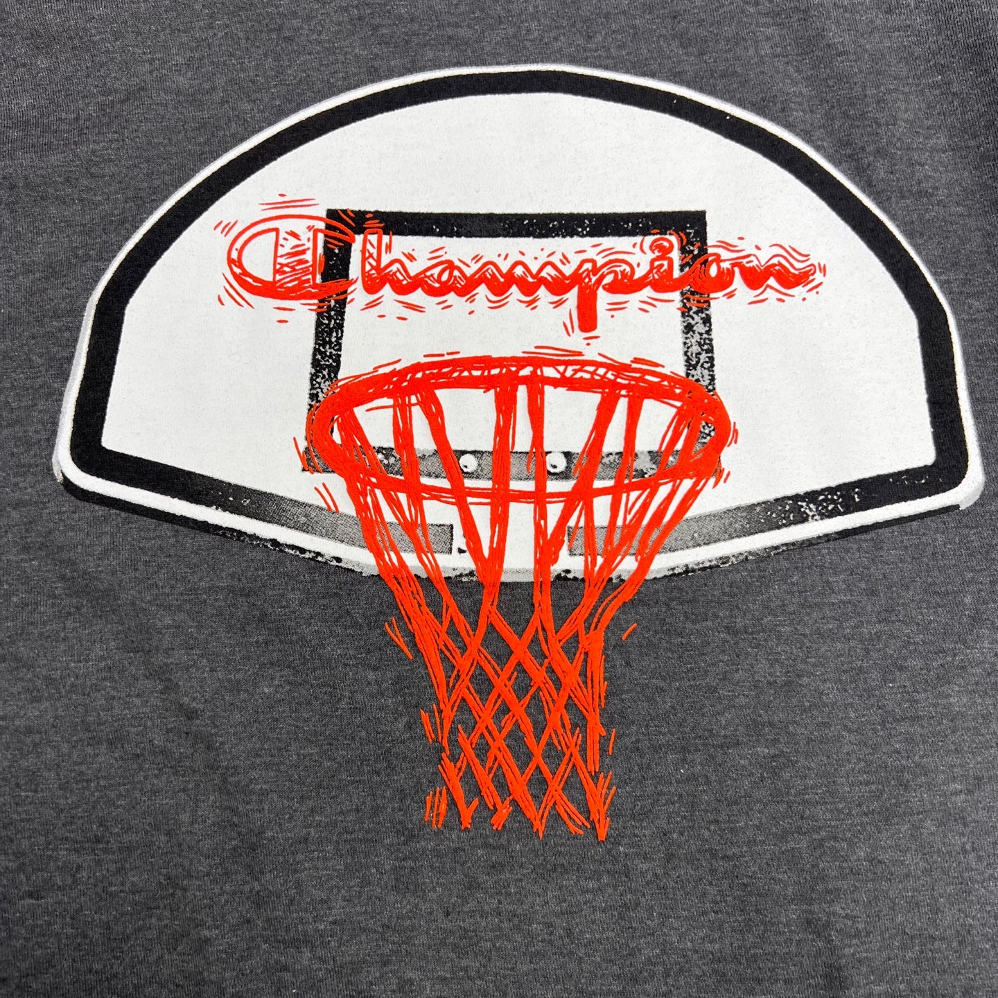 Champion Basketball Hoop Graphic T-Shirt