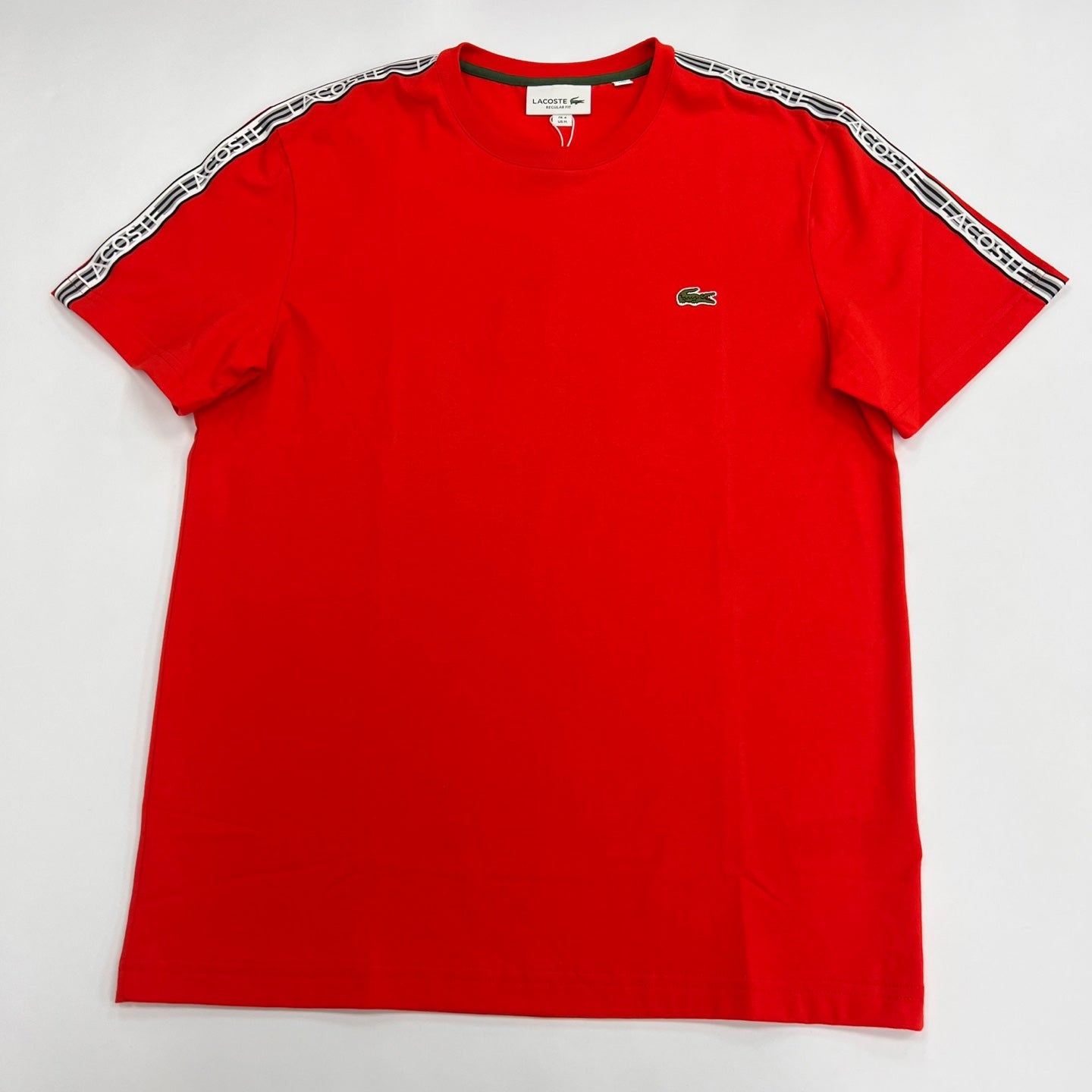 T shops shirt lacoste gros logo