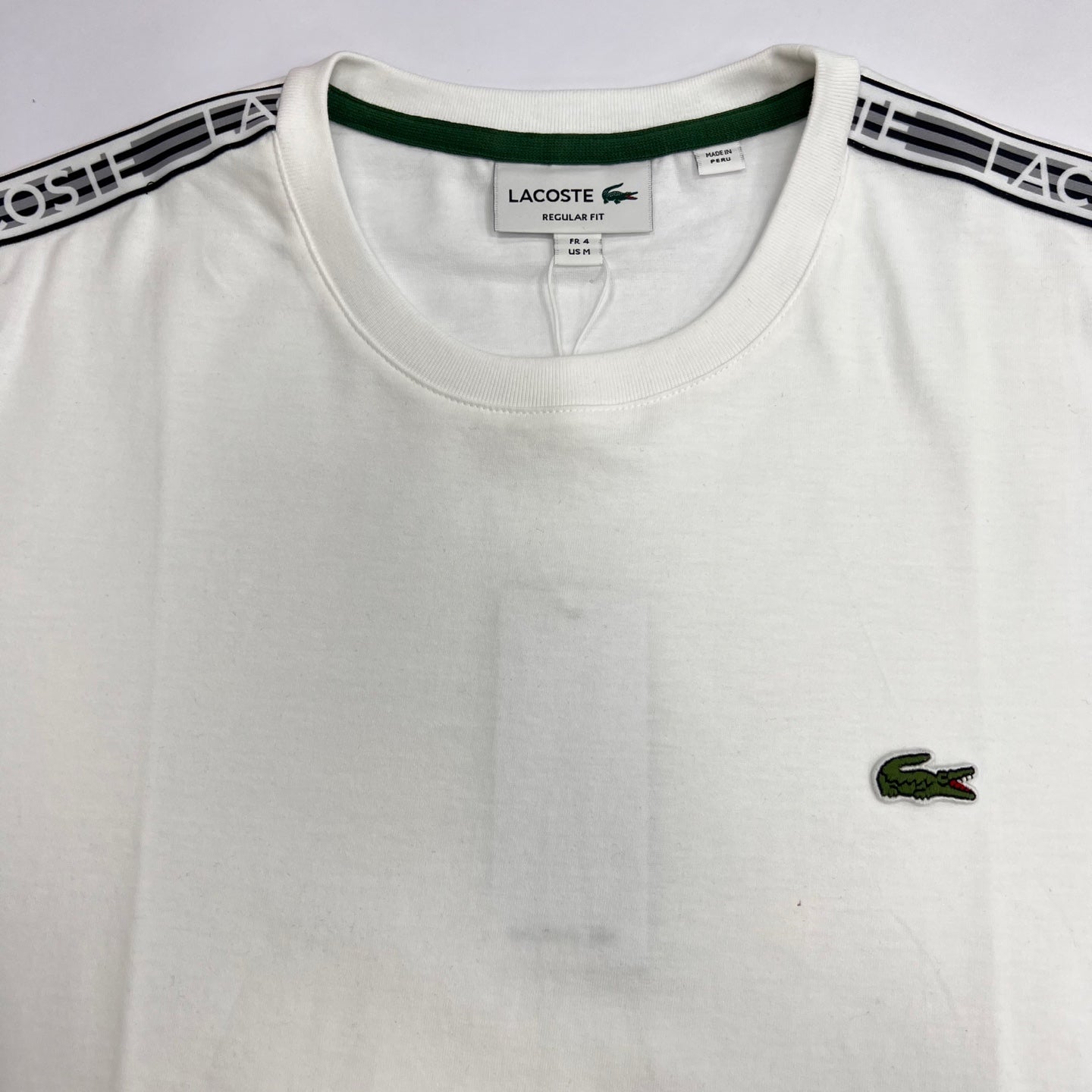 Lacoste Regular Fit Logo Stripe T-Shirt – K Momo
