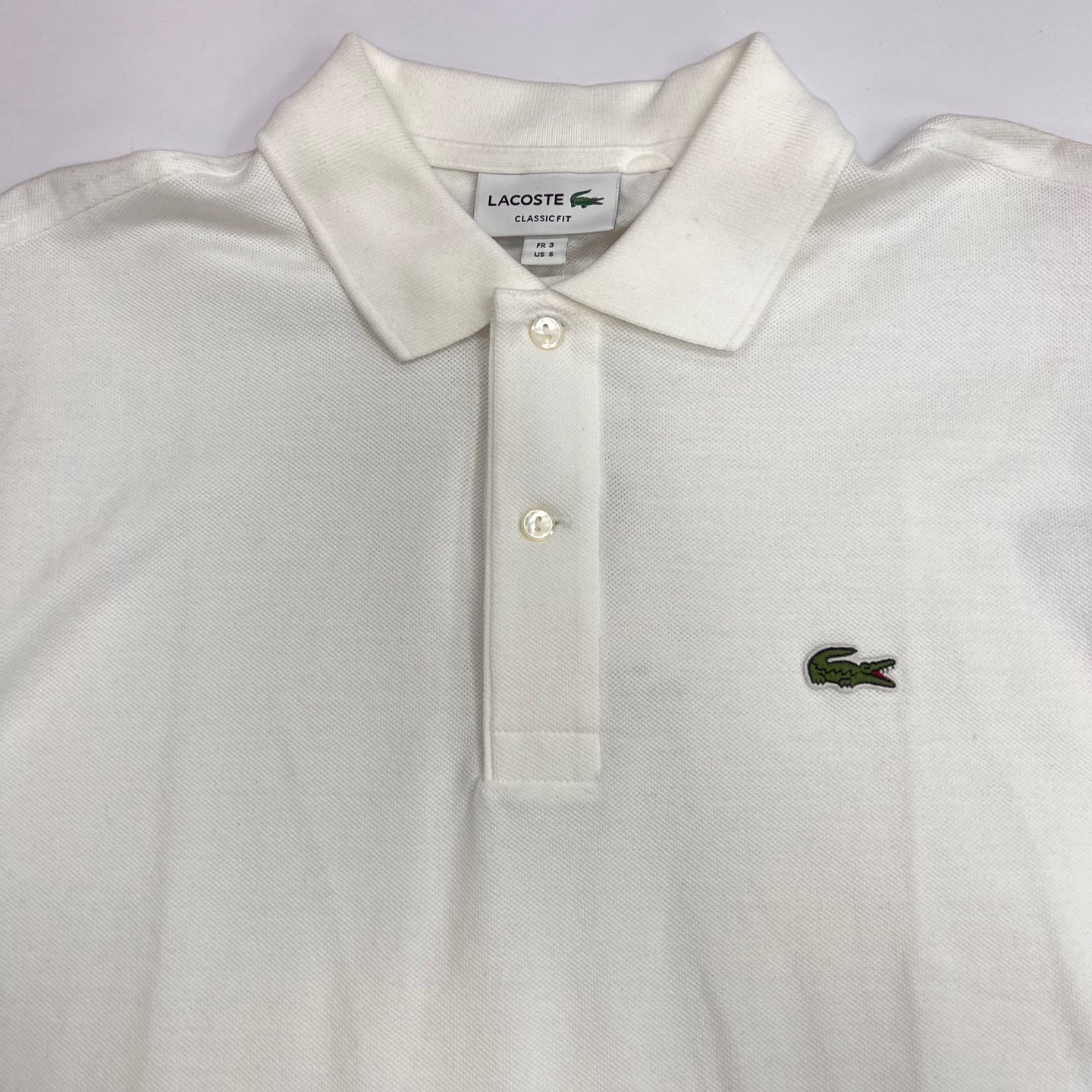 LACOSTE Original Petit Pique Cotton Polo Shirts