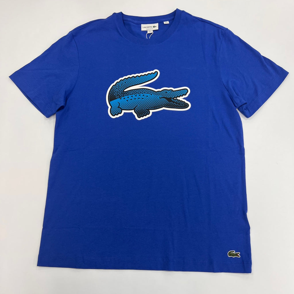 LACOSTE SPORT 3D Print Crocodile Breathable Jersey T-Shirt