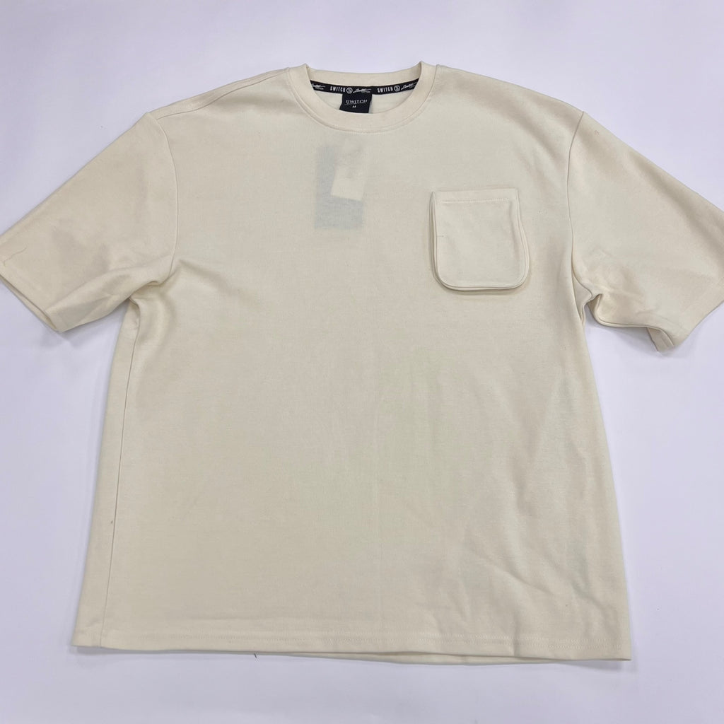 REBELMINDS Soft 3D Pocket Plain T-Shirt
