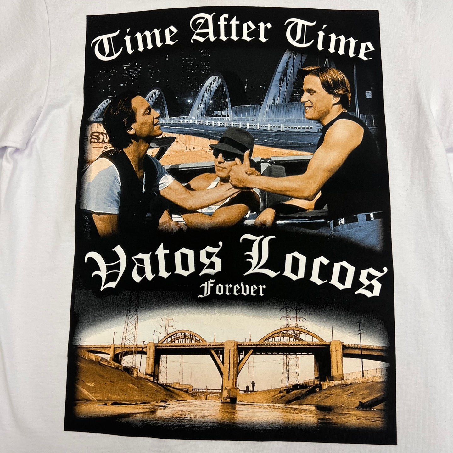 BILLIONAIRE Time After Time Vatos Locos Graphic T-Shirt