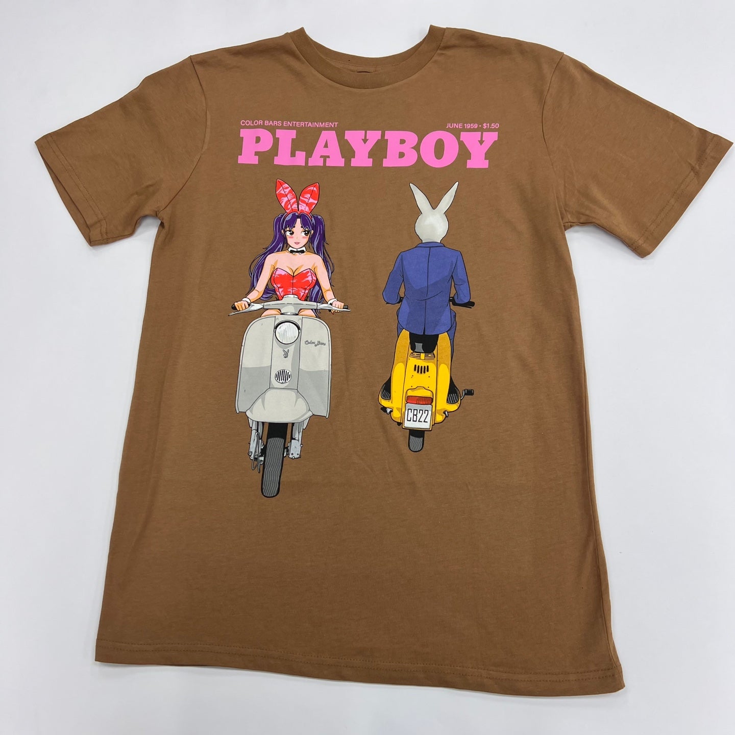 PLAYBOY Motor Bike Graphic T-Shirt