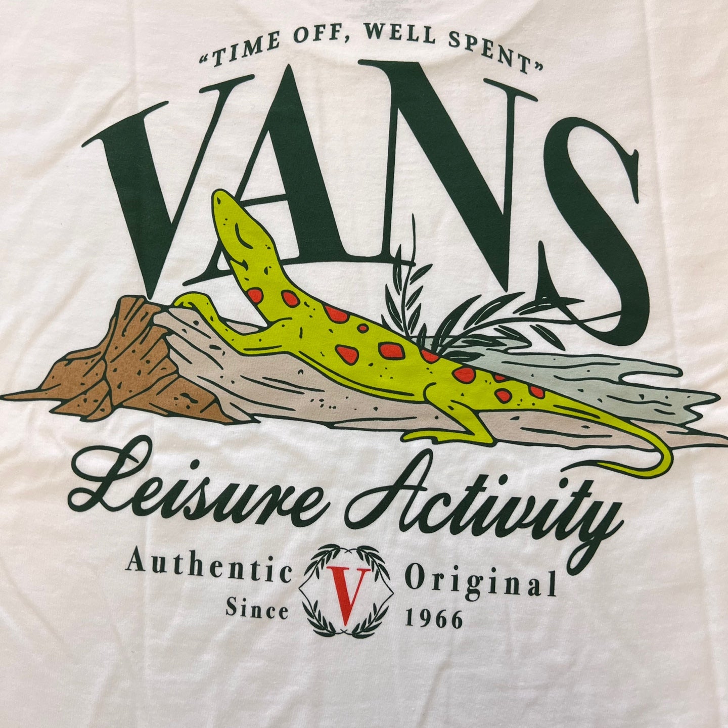 VANS Leisure Activity Graphic T-Shirt