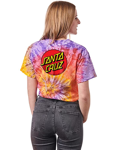 Santa Cruz Women's Classic Dot Tie Dye T-Shirt – K MOMO