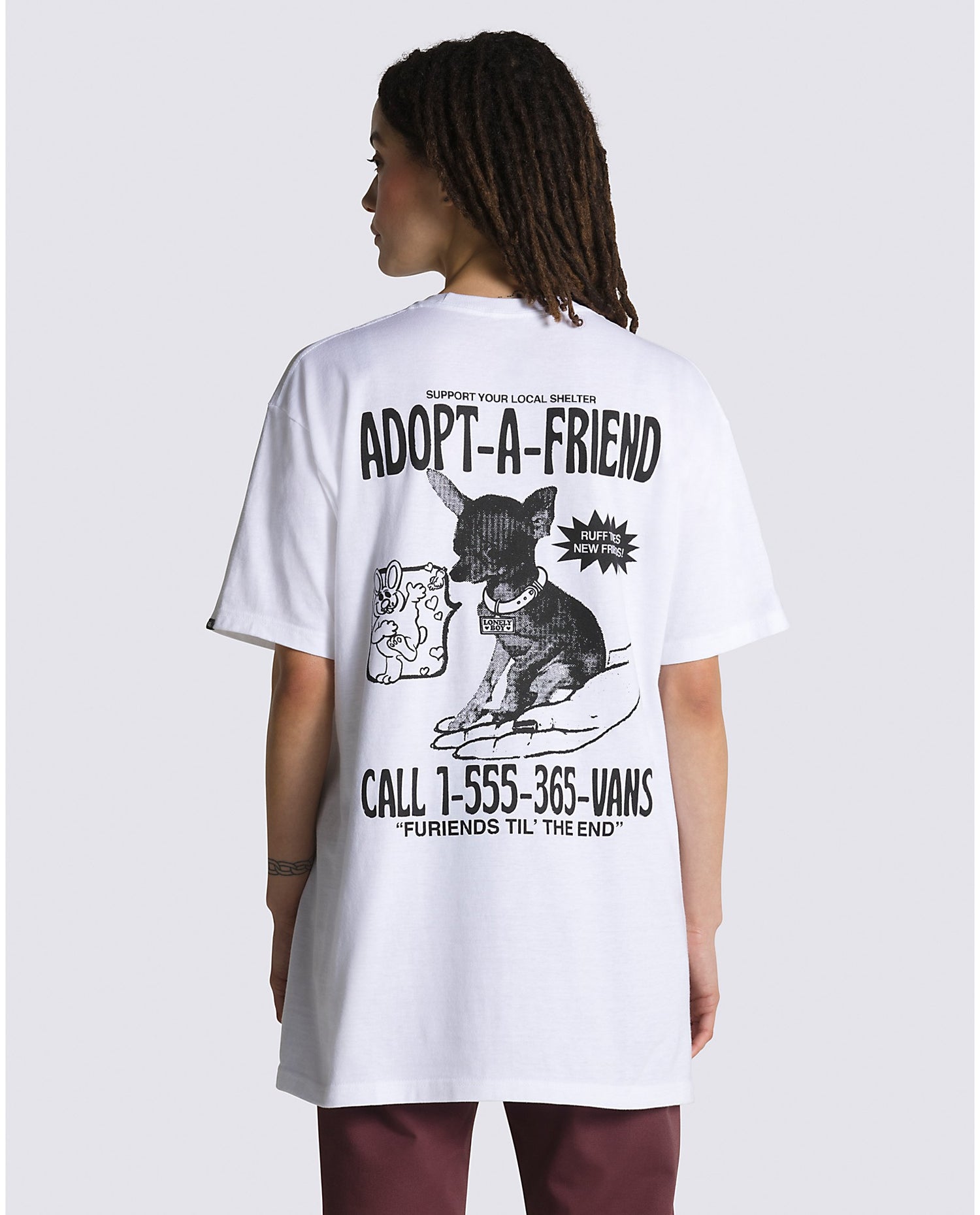 VANS Adopted A Friend – T-Shirt K MOMO