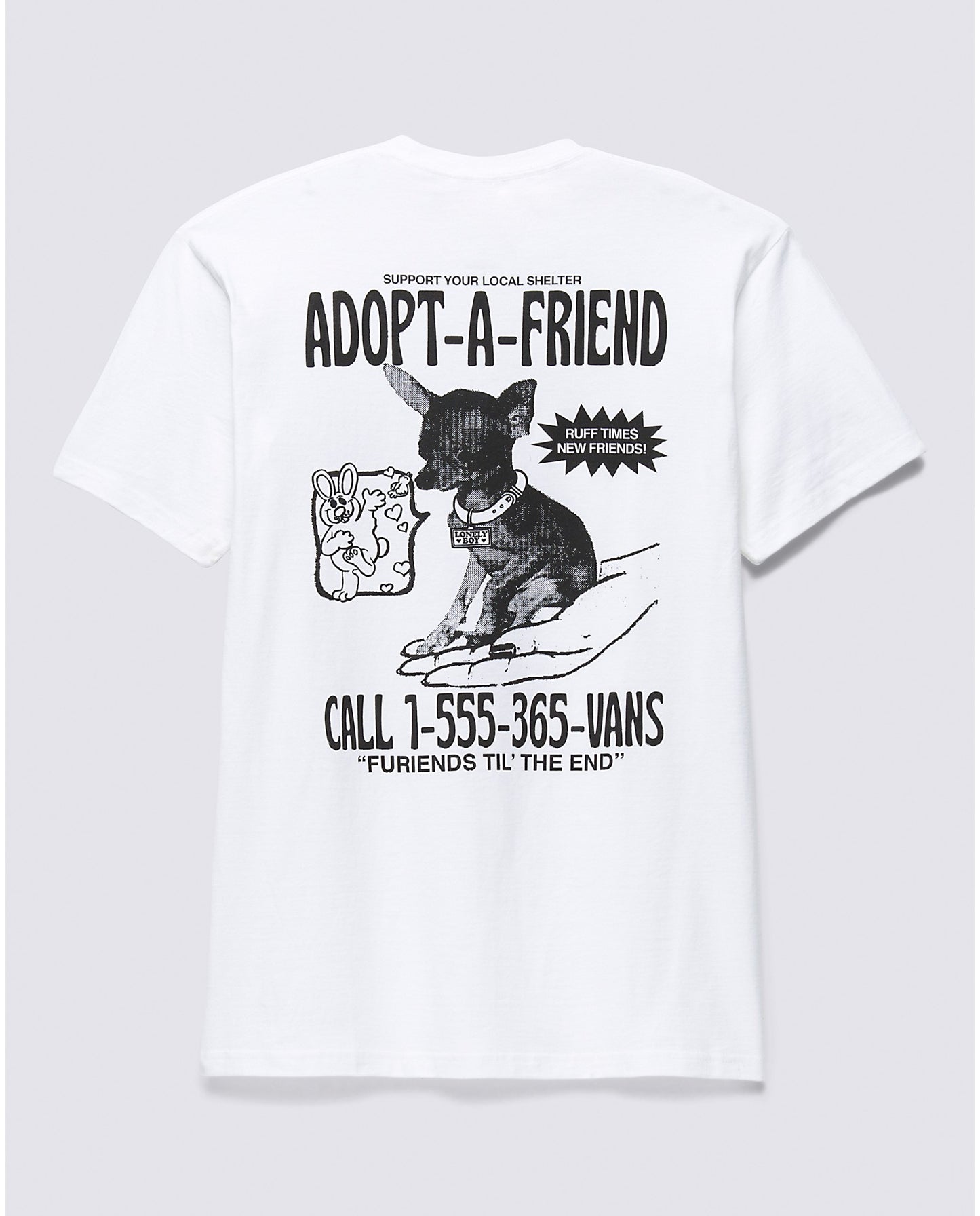 VANS Adopted A Friend T-Shirt
