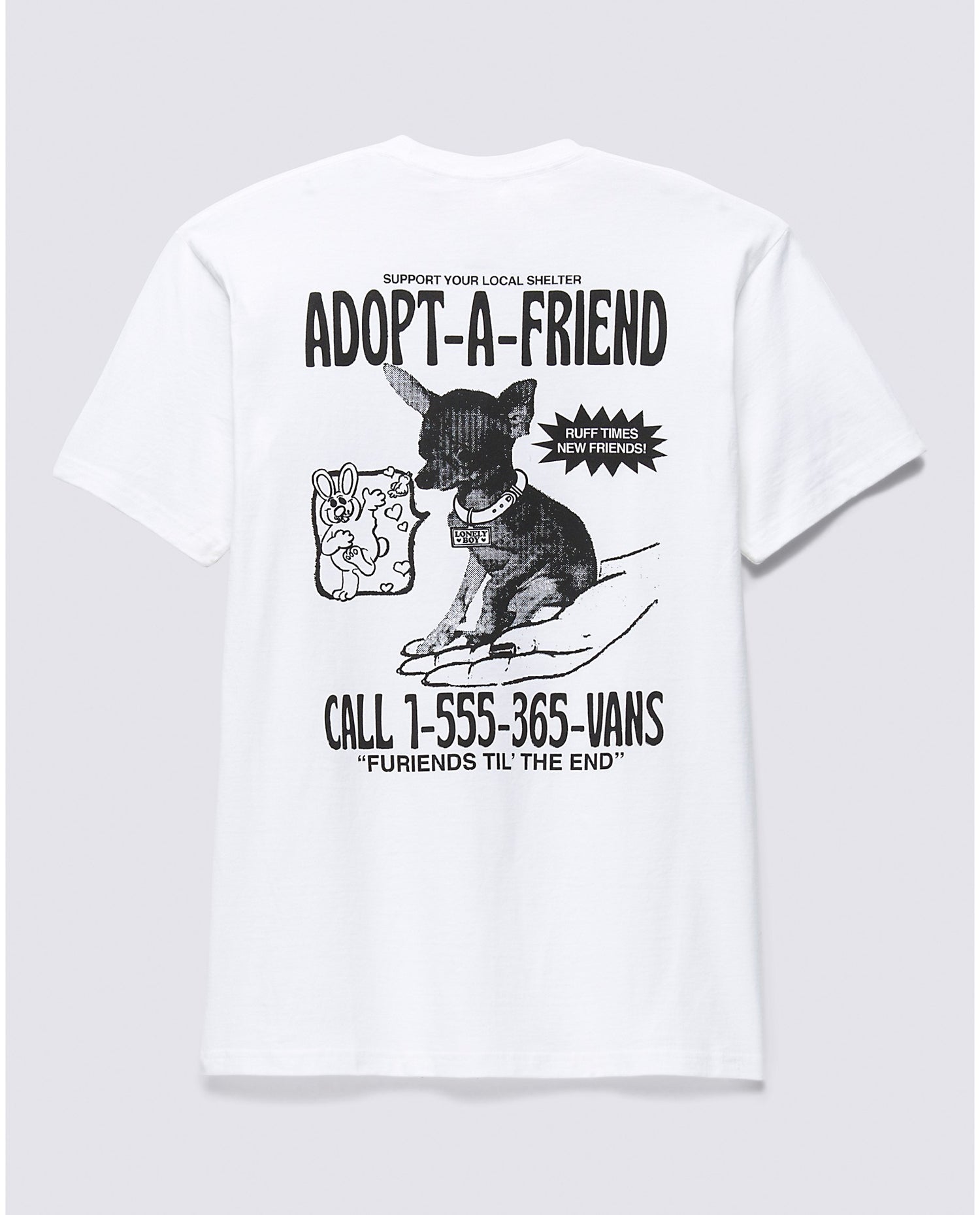 VANS Adopted Friend T-Shirt A MOMO K –