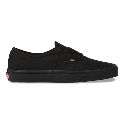 VANS Unisex Authentic Canvas Skate Shoe - Black