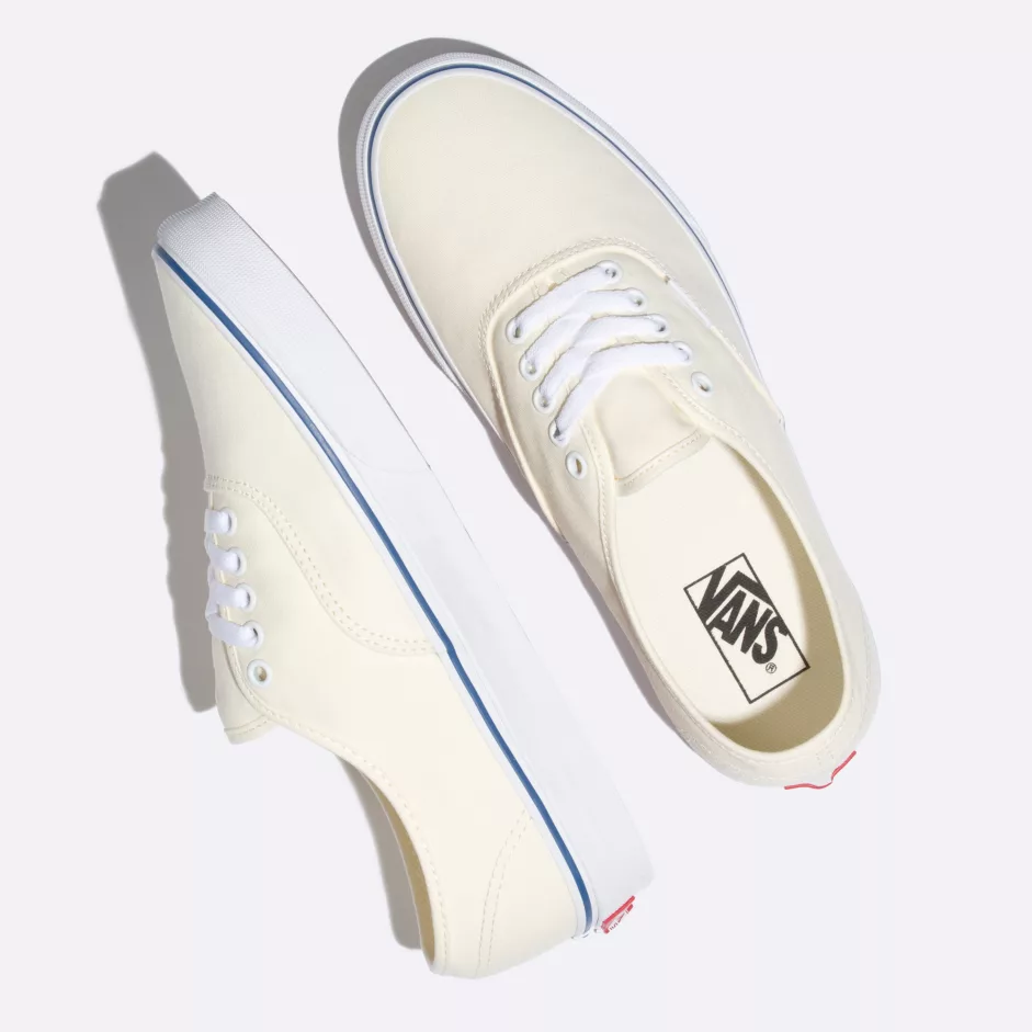 VANS Unisex Authentic Canvas Skate Shoe - White